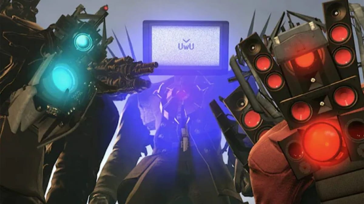 Promo image for Skibidi Toilet Battle.
